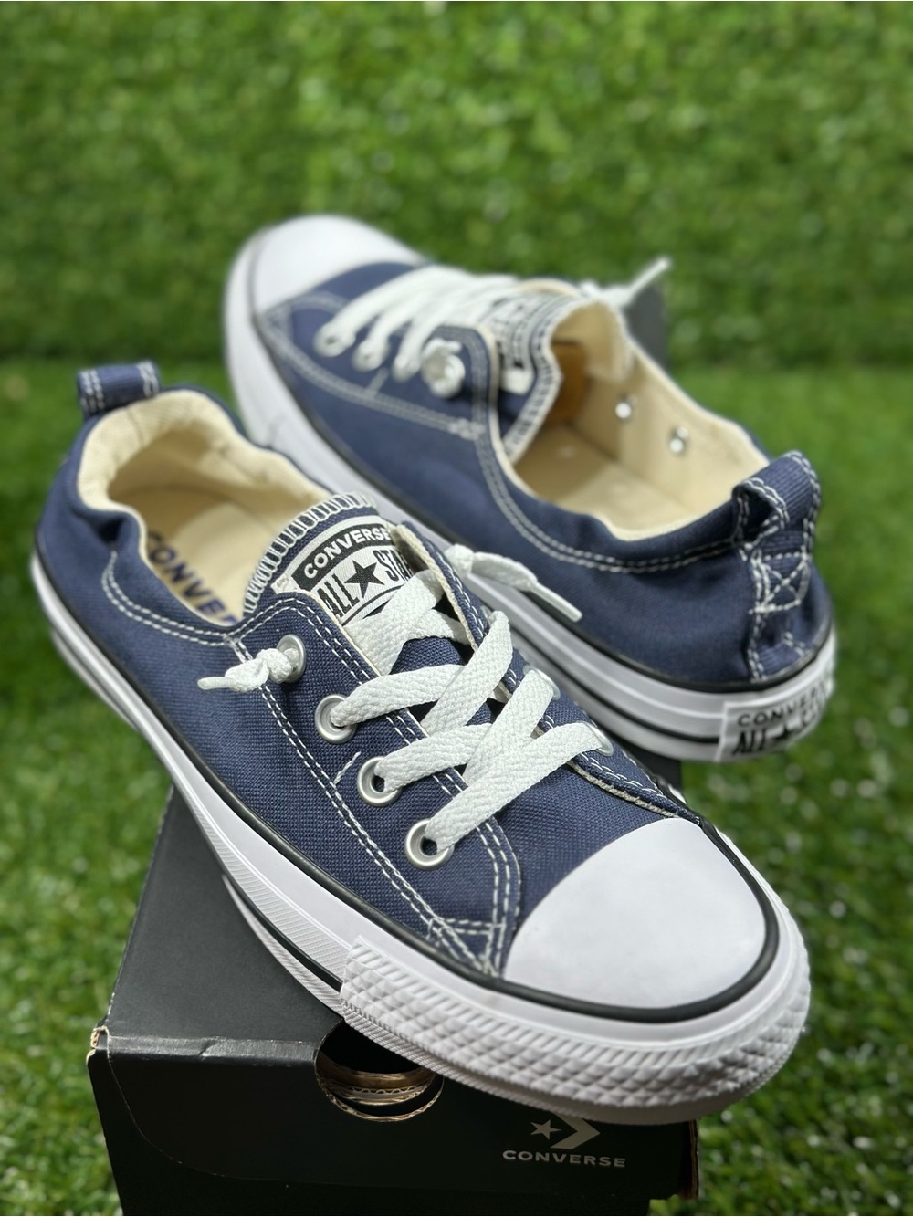 CONVERSE WOMENS CHUCK TAYLOR ALL STAR SHORELINE SLIP ON , WOMEN SIZE 7.5 , NEW